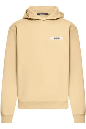 Jacquemus Felpa con cappuccio in gros grain