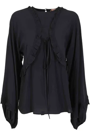 Nº21 Blusa in crêpe de Chine