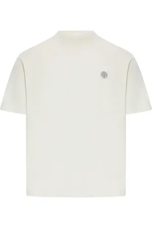 Stone Island T-shirt a maniche corte con logo