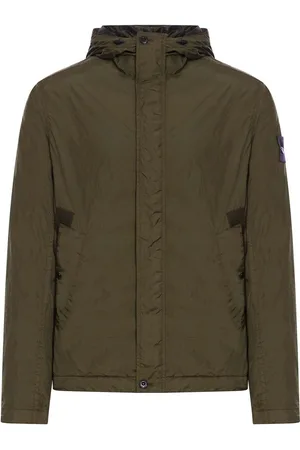 Stone Island Giacca A Vento Con Applicazione Bussola