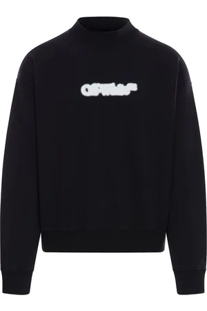 OFF-WHITE Felpa Girocollo Con Stampa Spray