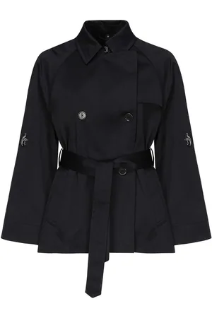 FAY Trench corto in lana e cashmere