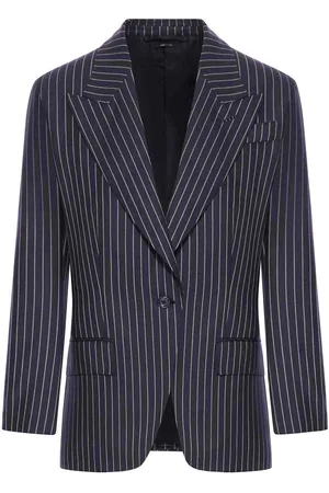 Tom Ford Giacca Monopetto In Flanella