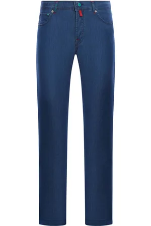 Kiton Jeans In Tessuto Elasticizzato