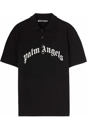 Palm Angels Curved Logo Polo