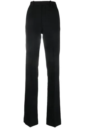 ANN DEMEULEMEESTER Pantaloni neri dal taglio sartoriale