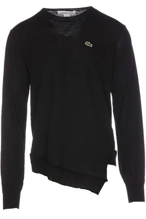 Comme des Garçons Maglione con logo patch ricamato