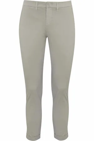 FAY Pantaloni Capri Con Risvolto