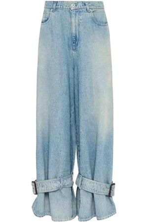 J.W.Anderson J. W. Anderson Jeans Con Fibbia Sul Fondo