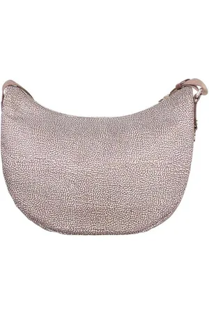 Borbonese Borsa Luna media marrone