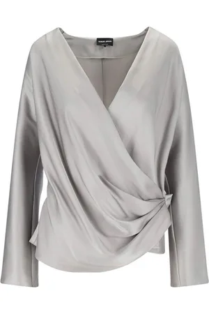 Giorgio Armani Camicia Asimmetrica In Seta