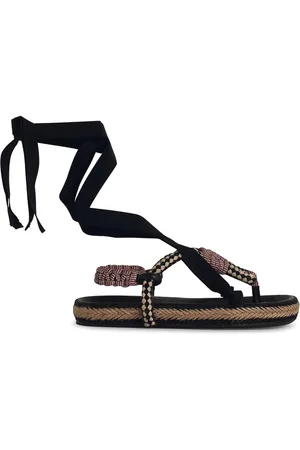 Isabel Marant Sandali di miscela di cotone gypsa