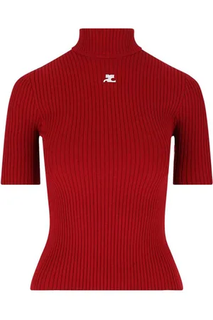 Courrèges Maglia A Coste