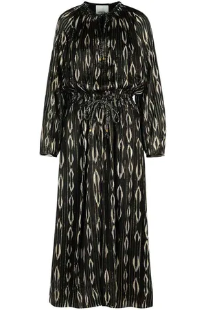 Isabel Marant Abito di seta nera Sana