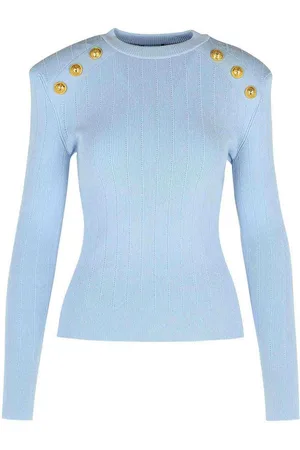 Balmain Maglione di miscela viscosa