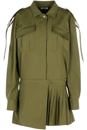 OFF-WHITE Abito di cotone savana