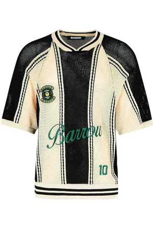 BARROW T-shirt con miscela viscosa nera