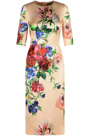 Dolce & Gabbana Abito viscoso nudo
