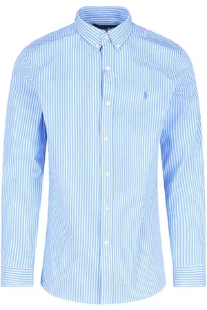Ralph Lauren Camicia A Righe Logo