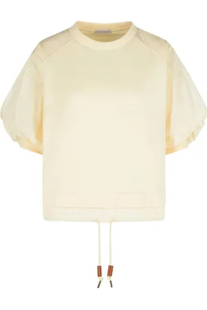 Moncler Over Ivory Cotton T-shirt