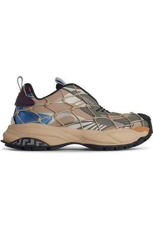 VERSACE Sneaker in poliestere mercurio