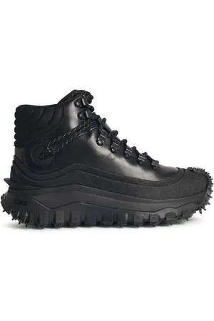 Moncler Sneaker High Terargrip in pelle nera