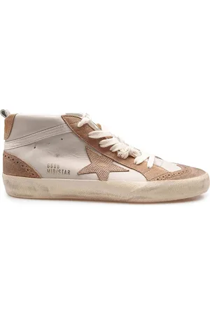 Golden Goose Sneakers Mid Star In Pelle