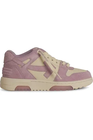 OFF-WHITE 000 sneaker in pelle scamosciata lilla
