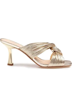 Michael Kors Sabot in pelle metallizzata
