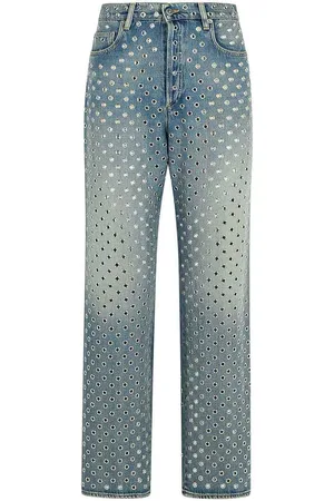Golden Goose Jeans in denim blu chiaro