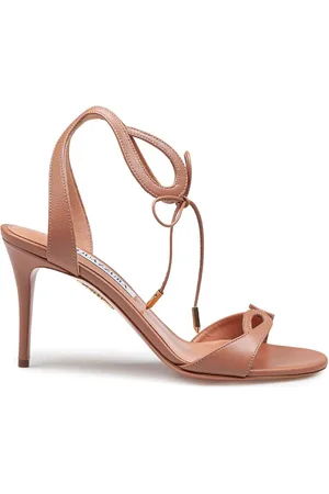 Aquazzura Aquazzurra Sandalo Tessa 85 In Pelle