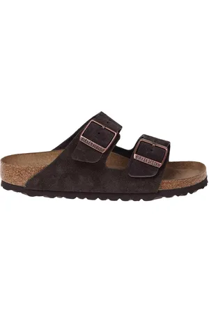 Birkenstock Sandalo Arizona Sfb In Pelle Scamosciata