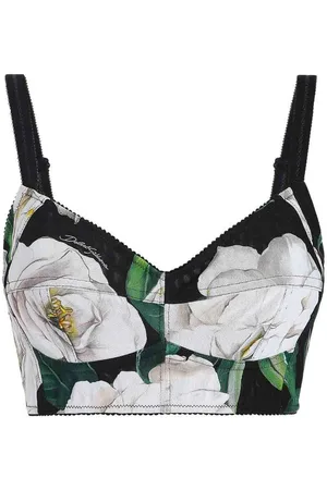 Dolce & Gabbana Top Gardenia Fnero