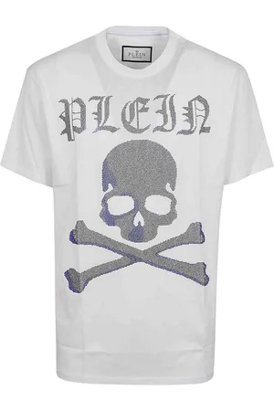 Philipp Plein T-shirt rotondo collo ss cranio e ossa