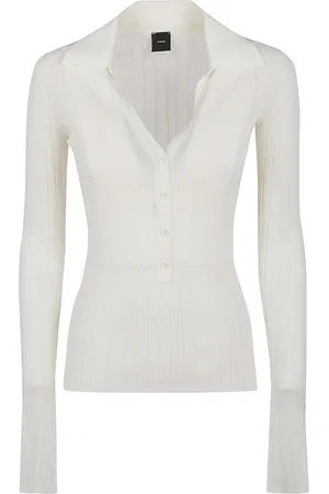 Pinko Annapurna Polo Crepe Trasparen