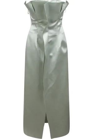 Serafini Vestito Lungo In Duchesse