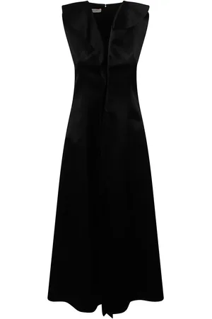 Serafini Vestito Lungo In Duchesse