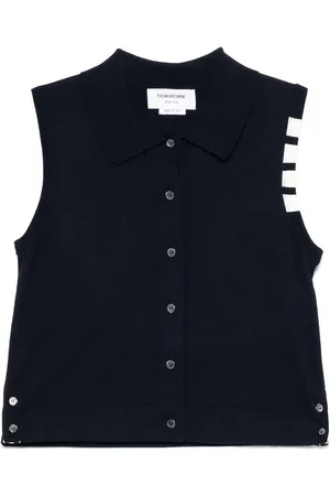Thom Browne Giubbotto di cotone a 4 bar