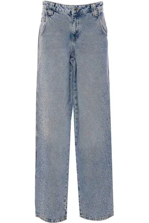 Essentiel Antwerp Jeans di strass in denim