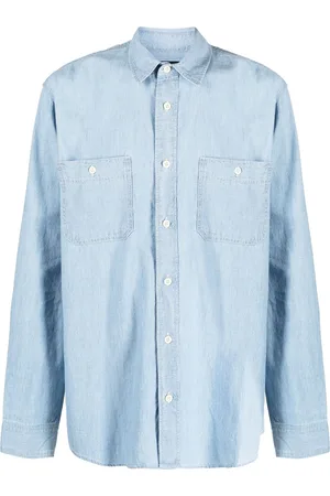 Filson Camicia in chambray con bottoni