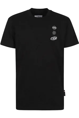Philipp Plein T-shirt rotonda per auto ss corse