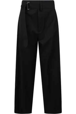 Nº21 Pantaloni A Gamba Dritta Con Cintura