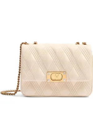 VALENTINO GARAVANI Borsa media bianca