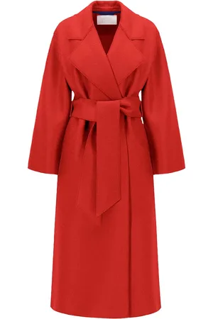 Harris Wharf London Cappotto Rosso