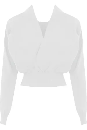 LIVIANA CONTI Maglione crossover in nylon tecnico