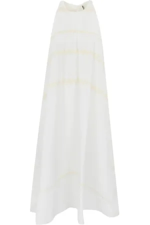 LIVIANA CONTI Vestito con ricamo a zig zag