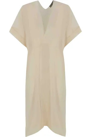 D.EXTERIOR Silk Georgette Duster Coat