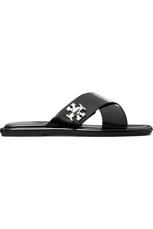 Tory Burch Slide a fascia incrociata a blocco