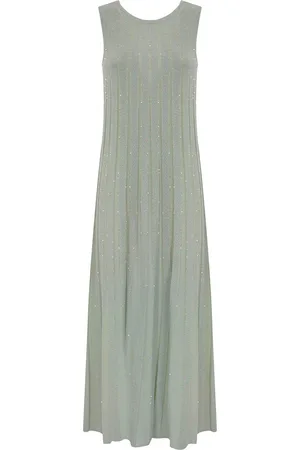 D.EXTERIOR Abito a paillettes lungo