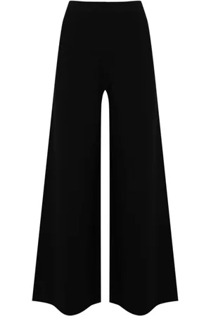 LIVIANA CONTI Pantaloni larghi in maglia viscosa